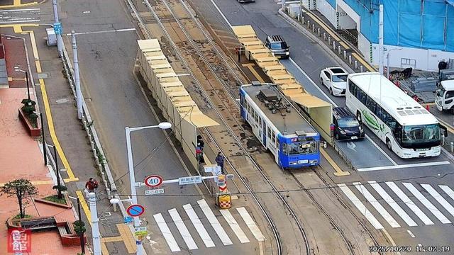 【Live-Japan】函館駅前ライブカメラ② ※20秒ごとにアングルが変わります #JR函館駅 #函館 #路面電車 #HAKODATE