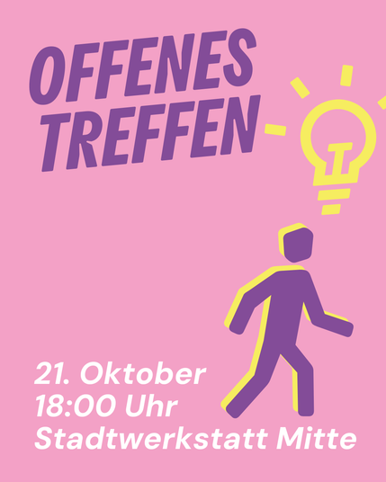 Offenes Treffen von CC: 21. Oktober, 18 Uhr in der Stadtwerkstatt, Karl-Liebknecht-Str. 11, 10178 Berlin