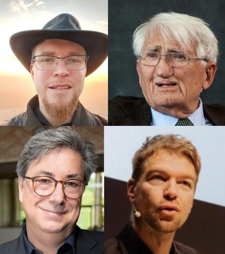 Nikolaus Bösch-Weiss, Jürgen Habermas, Thomas M. Schmidt, Hartmut von Sass