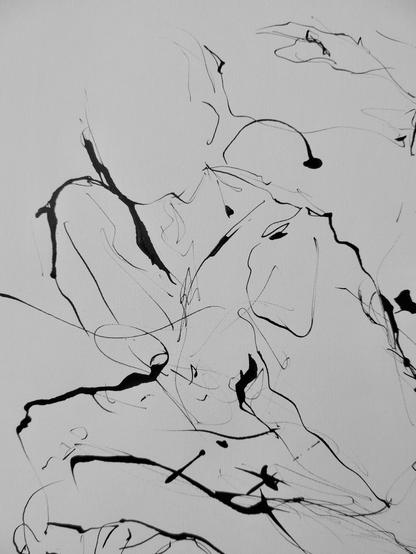 Portrait study of a male art model