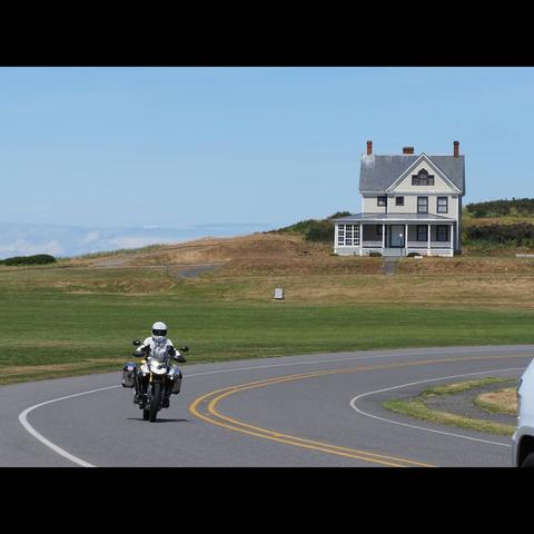 Photo by Neil E. Hodges on June 23, 2021. May be an image of motorcycle and road.
