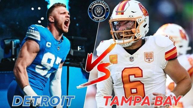 Battle Ready! Detroit Lions Gear Up for an Epic Showdown with the Tampa Bay Buccaneers!