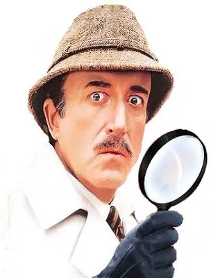 Peter Sellers as inspector clouseau
