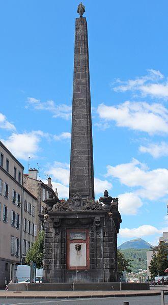 Fontaine de la Pyramide à #ClermontFerrand (#PuyDeDôme) Ouvrage commémoratif dédié à un personnage d'intérêt majeur pour l'Auvergne : Desaix, chef d'état-major de l'armée d'Angleterre sous Napoléon (1787) , mor...
Suite 👉 https://monumentum.fr/monument-historique/pa00092548/clermont-ferrand-fontaine-de-la-pyramide
#Patrimoine #MonumentHistorique
Photo CC-BY-SA 4.0 : Zinneke