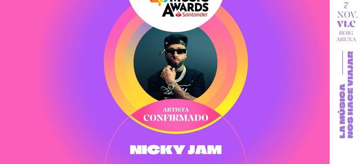 Nicky Jam, artista confirmado / los40
