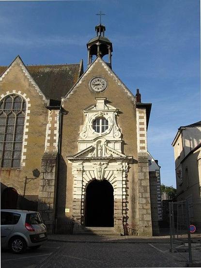 Eglise Notre-Dame des Cordeliers à #Laval (#Mayenne) Construction XVIe siècle, XVIIe siècle. L'église Notre-Dame-des-Cordeliers, en totalité, sise place Notre-Dame, avec les sols des parcelles n°21 et n°494, fi...
Suite 👉 https://monumentum.fr/monument-historique/pa00109528/laval-eglise-notre-dame-des-cordeliers
#Patrimoine #MonumentHistorique
Photo CC-BY-SA 4.0 : Celeste (permission given to User:Oie blanche)