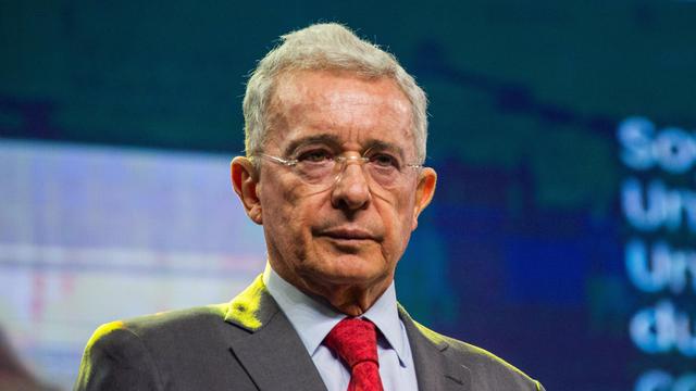 Álvaro Uribe, en Bogotá, en agosto de 2023.