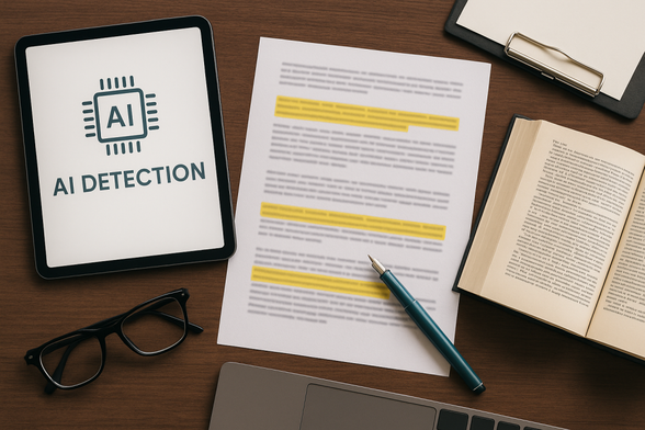 <p>アカデミアでの論文執筆でもAIツールの利用が広がるなか、中国では北京師範大学や四川大学、西南大学などが今年相次いで、卒業論文のAI使用をチェックするという方針を出した。基準は大学ごとに異なるが、一般的にAI生成の割合は人文社会学の分野では20％以下、理工・医学分野では15％以下にすることを規定している。復旦大学では届け出制をとり、卒業論文の誓約書でツールの使用状況を申告するよう求めている。</p>
<p>中国の高等教育調査機関・麦可思（Mycos）が2024年に大学生や教師、約3000人を対象に調査したところ、大学生の3割近くが論文やレポート執筆の際にAIを利用していることを認めた。ある大学教員は「文献の検索から論文の構成、文章の添削や謝辞の執筆にいたるまで、AIを使えば効率が上がるのは間違いないが、学問の信頼性という点で新たな課題が持ち上がっている」と指摘する。</p>
<p>こうした状況を受け、学術分野の主要プラットフォームである知網（CNKI）や維普（VIP）、論文チェックサービスを提供するPaperPassなどは相次いで、AI検出サービスを開始した。料金は、知網が1000文字あたり2元（約40円）、維普は論文1本が20元（約400円）の固定価格、PaperPassがコピペチェックとAI検出を合わせて1000文字あたり1.5元（約30円）だ。</p>
<p>チェックの結果、AIが生成したと判断された部分は色を付けて示される。6000字の論文で「AI生成疑いが60％」だった場合、約3600字がAIによる生成と判断されたということだ。結果は学生の卒業判定にそのまま影響することになる。中国では毎年約1000万人の学生が大学を卒業するので、全員の論文を1度か2度チェックするとすれば、市場規模は数億元（数十億円）にのぼる。</p>
<blockquote class="wp-embedded-content"><p><a href="https://36kr.jp/265443/">中国で続出する芸能人の不祥事によるお蔵入り問題、AIで顔交換して別人が熱演</a></p></blockquote>
<p></p>
<h3>AIを使って「AI度」を下げるという矛盾</h3>
<p>AI利用を規制する動きが広がる一方で、AI生成文を“人間らしく”見せるサービスが急拡大している。わずか数十元（数百円）で、AI使用率の高い論文からAI特有の表現を消して、大学の審査を通過することができるというのだ。</p>
<p>AIが生成したと検出されないように手を加える「降手」と呼ばれる多くの個人や組織が中国版インスタ「小紅書（RED）」やフリマアプリ「閑魚（Xianyu）」などに現れ、「完全手作業でAI度を下げる」「知網も認めた仕上がり」などとうたう広告を掲載している。料金は1000文字あたり10元（約200円）程度だ。ある業者は、「依頼が来るのは夜間が多い。卒業シーズンには午前3時まで作業することがよくある」と明かした。</p>
<p>AI度を下げるには、語句の置き換えや文章構造の変更という手法がとられる。例えば、「もし」「すなわち」などの副詞や接続詞を同じ意味を表す別の言葉に置き換える、語順を入れ替えたり文をまとめたりする、専門用語を平易な語にするなどだ。</p>
<p>とはいえ、必ずうまくいくとは限らない。ある学生は「論文に手を加えれば加えるほど支離滅裂になり、専門用語はすべてくだけた表現に直されて、自分で読んでも意味が分からない」と不満をあらわにした。さら