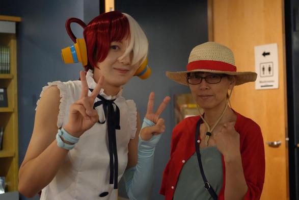Uta & Luffy - One Piece - cosplayers