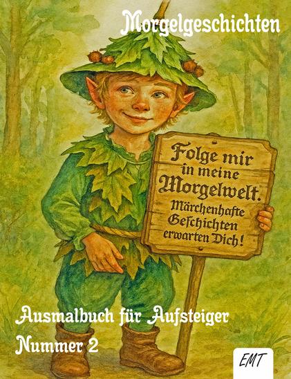 Morgelgeschichten Ausmalbuch für Aufsteiger Nummer 2: Zur Förderung von Kreativität, Feinmotorik und Selbstvertrauen.