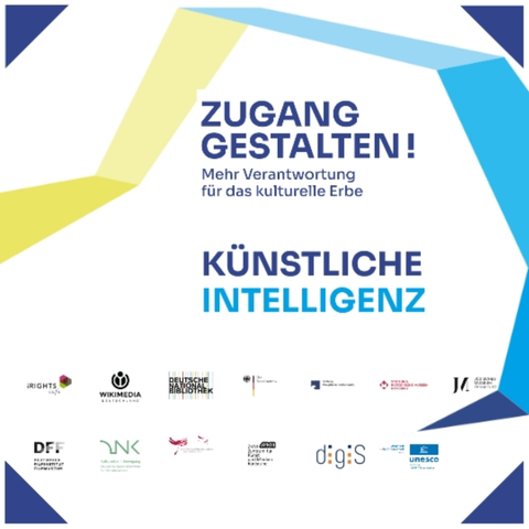KI-generiert, menschlich überarbeitet: Das Bild zeigt ein Design mit verschiedenen Logos und Texten. Der Hintergrund ist in verschiedenen Farbblöcken unterteilt, die sich von Blau über Grün zu Gelb verlaufen. Im oberen Teil des Bildes befindet sich der Text "ZUGANG". Darunter steht der Text "GESTALTEN!". Weiter unten im Bild befindet sich der Text "Mehr Verantwortung für das kulturelle Erbe". Verschiedene Logos sind unter dem Text angeordnet, darunter die Logos von UNESCO, Deutschen Bibliothek, Wikimedia und weiteren Organisationen, unter anderem digiS. Die Logos sind in verschiedenen Größen und Positionen angeordnet.
Bereitgestellt von @altbot, privat und lokal generiert mit Gemma3:12b
🌱 Energieverbrauch: 1.261 Wh