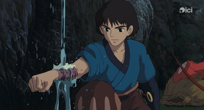 Capture d'écran extrait de "#"  qui servit d'inspiration à la composition de la Tapisserie "#"