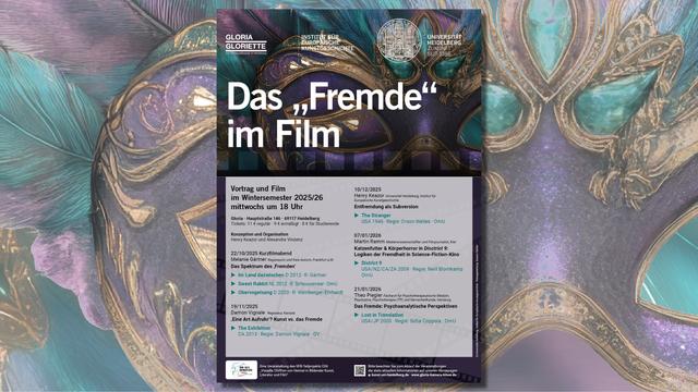 Plakat der Film- und Vortragsreihe: Das „Fremde“ im Film