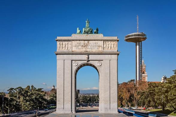 El monumento franquista 'El Arco de la Victoria', en Madrid (Getty Images)