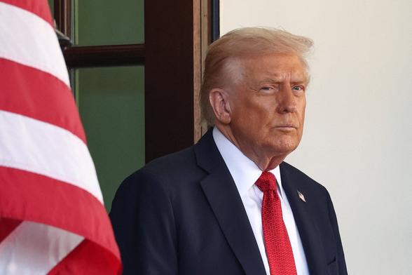 Trump, este lunes en la Casa Blanca.