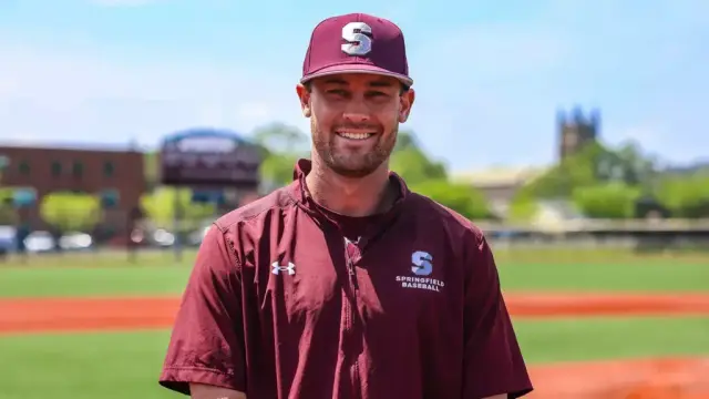 Chad Shade '20 returns to Springfield College as head baseball coach