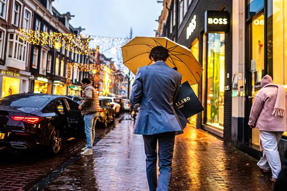 Foto van winkelstraat