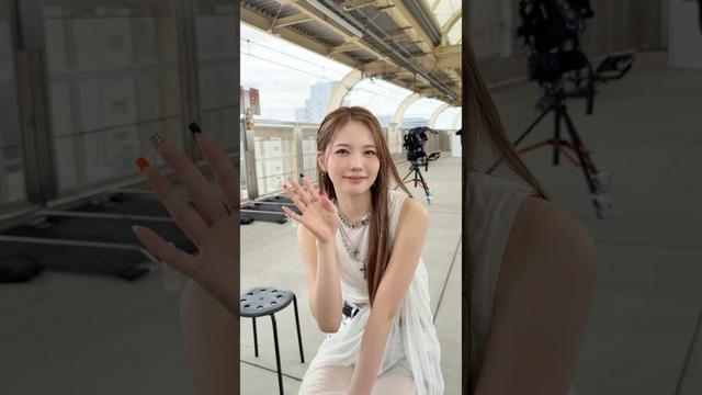 「♡Emotion」M/V Shooting Behind The Scenes🤍#AYAKA#NiziU #NiziU_NewEmotion #NiziU_ෆEmotion#にゅーえも #らぶえも