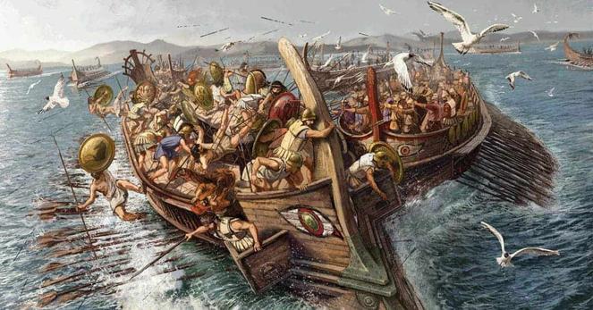 Ramming speed! Persian and Greek warships clash on the high seas