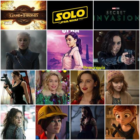 happy birthday emilia clarke actress qira solo a star wars story Daenerys Targaryen games of thrones Giah secret invasion