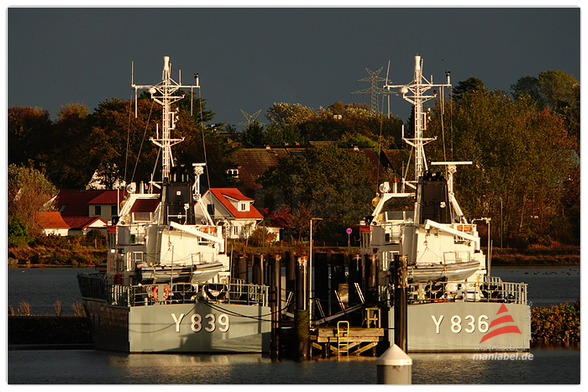 Boote der Todendorf-Klasse Y836 und Y839