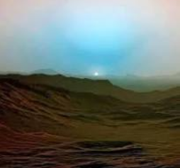 Mars Sunset