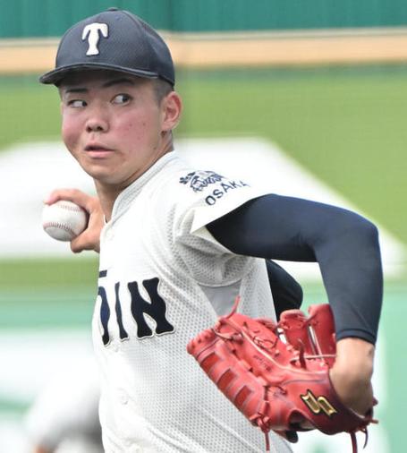 大阪桐蔭・森陽樹（2025年7月撮影）