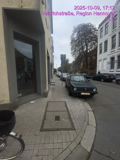 Angeordnete Parken  zum Nachteil der Alters unabhängige selbstbestimmte Mobilität - Kein Platz für die Autos