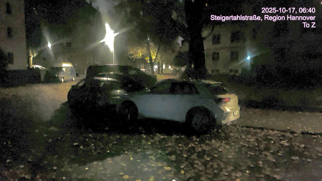 Die Allnächtliche Autogewalt Blockade in dicht besiedelten Wohnquartieren