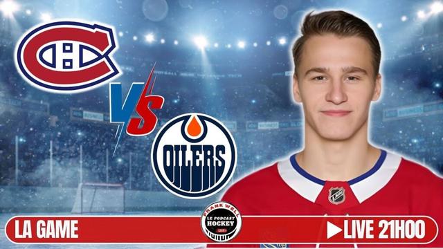 Canadiens vs Oilers 23 octobre 2025