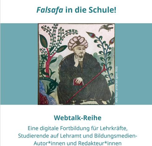 Abbildung der Vorderseite des Flyers zur Webtalk-Reihe