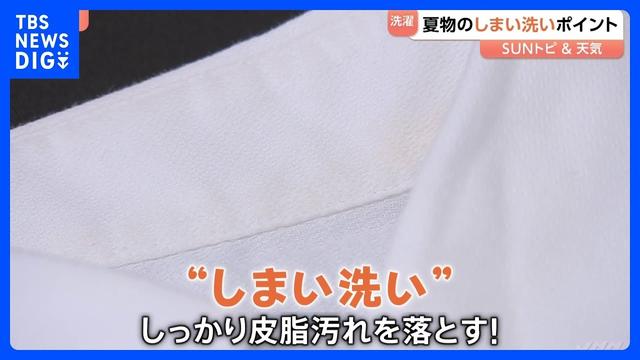 衣替え！夏服から秋服へ、夏物のしまい洗いのポイント【SUNトピ】｜TBS NEWS DIG