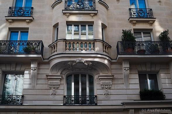 Paris windows and balcony