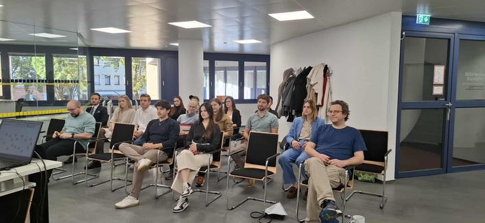 Audience listening to a presentation. Photo credit: Digital Science Center/Universität Innsbruck.