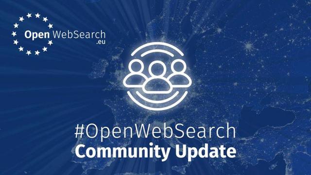OpenWebSearch Community Update call happens on 3 November from 15.00-15.45 online.
Sign up here: https://openwebsearch.eu/community/ows-eu-community-on-mattermost/
