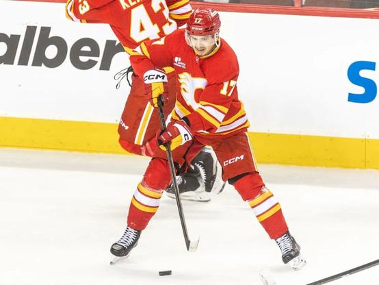 Flames forward Yegor Sharangovich is adamant: āI hate to loseā