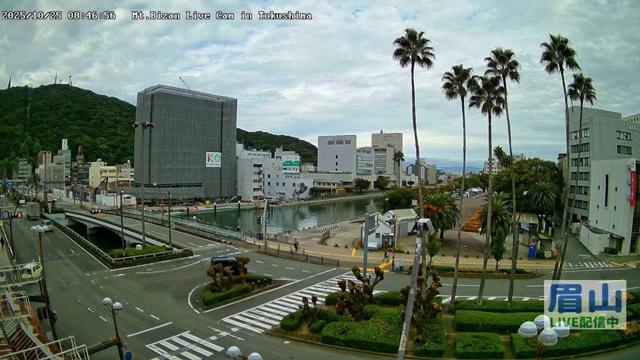 【LIVE配信】眉山ライブカメラ（徳島県徳島市）/Mt. Bizan in Tokushima Japan - Live Cam