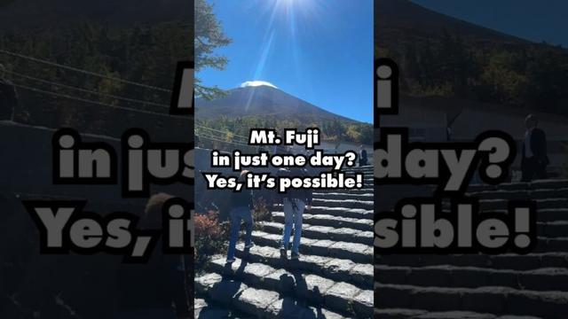 Mt. Fuji & Hakone in Just 1 Day! 🚍✨ Easy Bus Tour from Tokyo