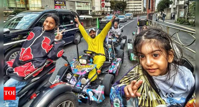 Jay Bhanushali bonds with daughters on a 10-day Japan getaway; says ‘The best child companions I could have got’