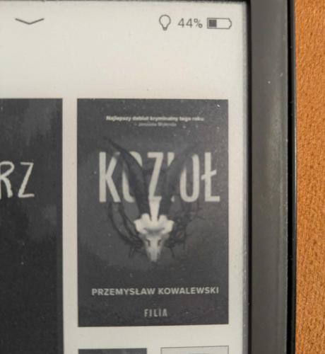 Zdjęcie okładki e-booka "Kozioł" autorstwa Przemysława Kowalewskiego.