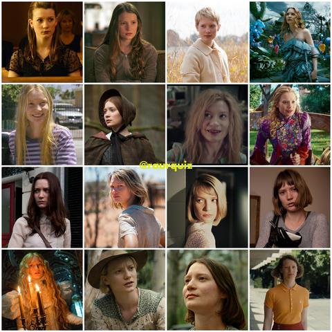 happybirthday Mia Wasikowska actress Suburban Mayhem In Treatment That Evening Sun Alice in Wonderland Through the Looking Glass