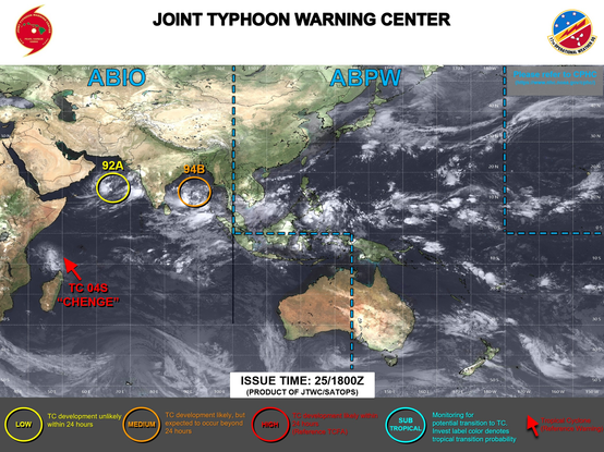 ABPW10 PGTW 250600
MSGID/GENADMIN/JOINT TYPHOON WRNCEN PEARL HARBOR HI//
SUBJ/SIGNIFICANT TROPICAL WEATHER ADVISORY FOR THE WESTERN AND SOUTH 
PACIFIC OCEANS/250600Z-260600ZOCT2025//
RMKS/
1. WESTERN NORTH PACIFIC AREA (180 TO MALAY PENINSULA):
   A. TROPICAL CYCLONE SUMMARY: NONE.
   B. TROPICAL DISTURBANCE SUMMARY: NONE.
   C. SUBTROPICAL SYSTEM SUMMARY: NONE.
2. SOUTH PACIFIC AREA (WEST COAST OF SOUTH AMERICA TO 135 EAST):
   A. TROPICAL CYCLONE SUMMARY: NONE.
   B. TROPICAL DISTURBANCE SUMMARY: NONE.
   C. SUBTROPICAL SYSTEM SUMMARY: NONE.//
NNNN