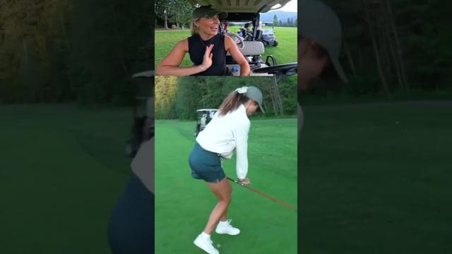 Best looking swing #noobsplaygolf #golfgirlgames #golftournament #golfdomgolf #golfer