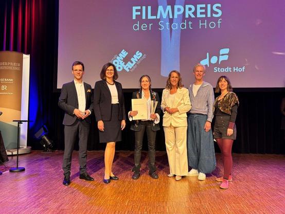 Hofer Filmpreis 2025: Foto der Preisverleihung