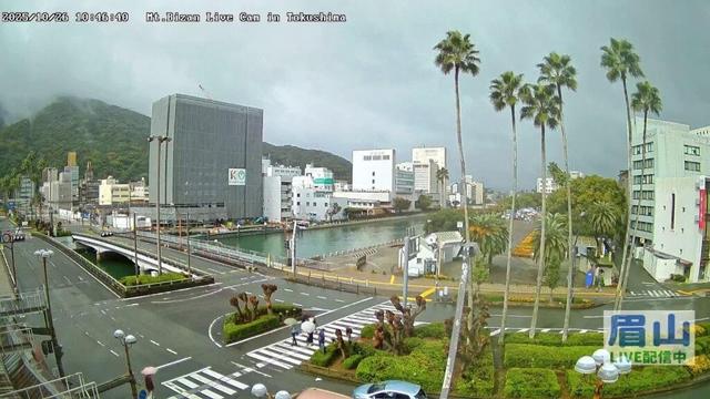 【LIVE配信】眉山ライブカメラ（徳島県徳島市）/Mt. Bizan in Tokushima Japan - Live Cam