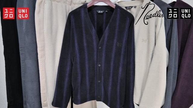 UNIQLO NEEDLES 神コラボ! 歴代最高フリース! 実物凄い高品質! 絶対買い〇〇! サイズカラー比較! 超話題新作購入品紹介 ユニクロ2025FW秋冬 ニードルズ カーディガンワイドパンツ