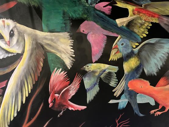 #StreetArt #59Rivoli #Paris #Graf on the stairs of the former "La Samaritaine" store, now transformed into a squat dedicated to street art.