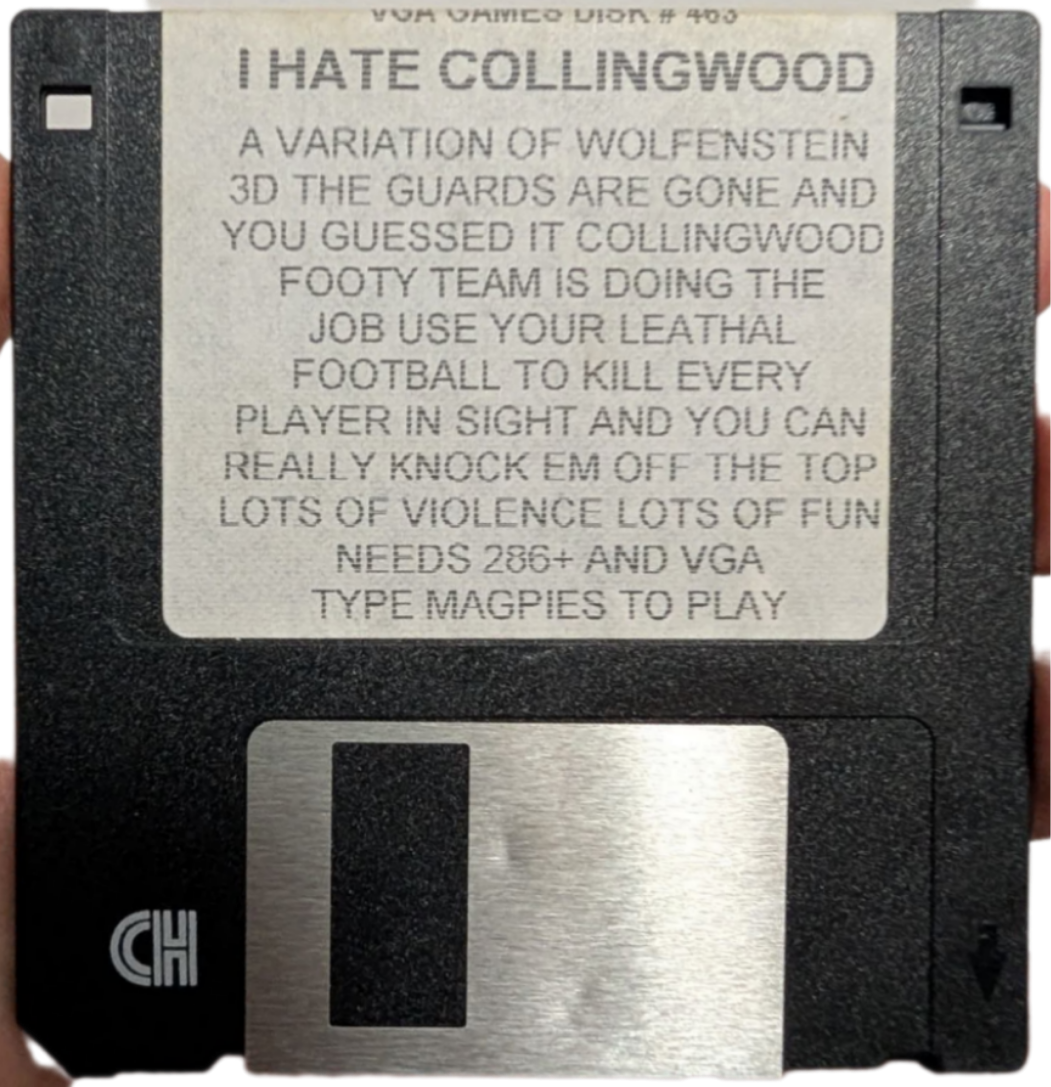 'I Hate Collingwood' Wolf3D mod.