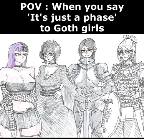 It's not a phase, warchief, I'm a Goth now! (AnonHistory)