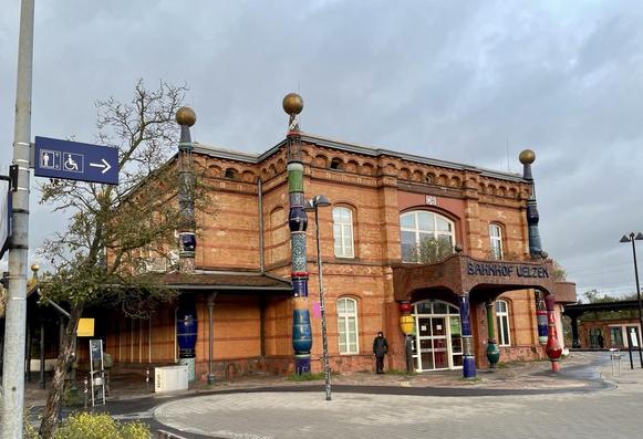 Bahnhofsgebäude von Uelzen